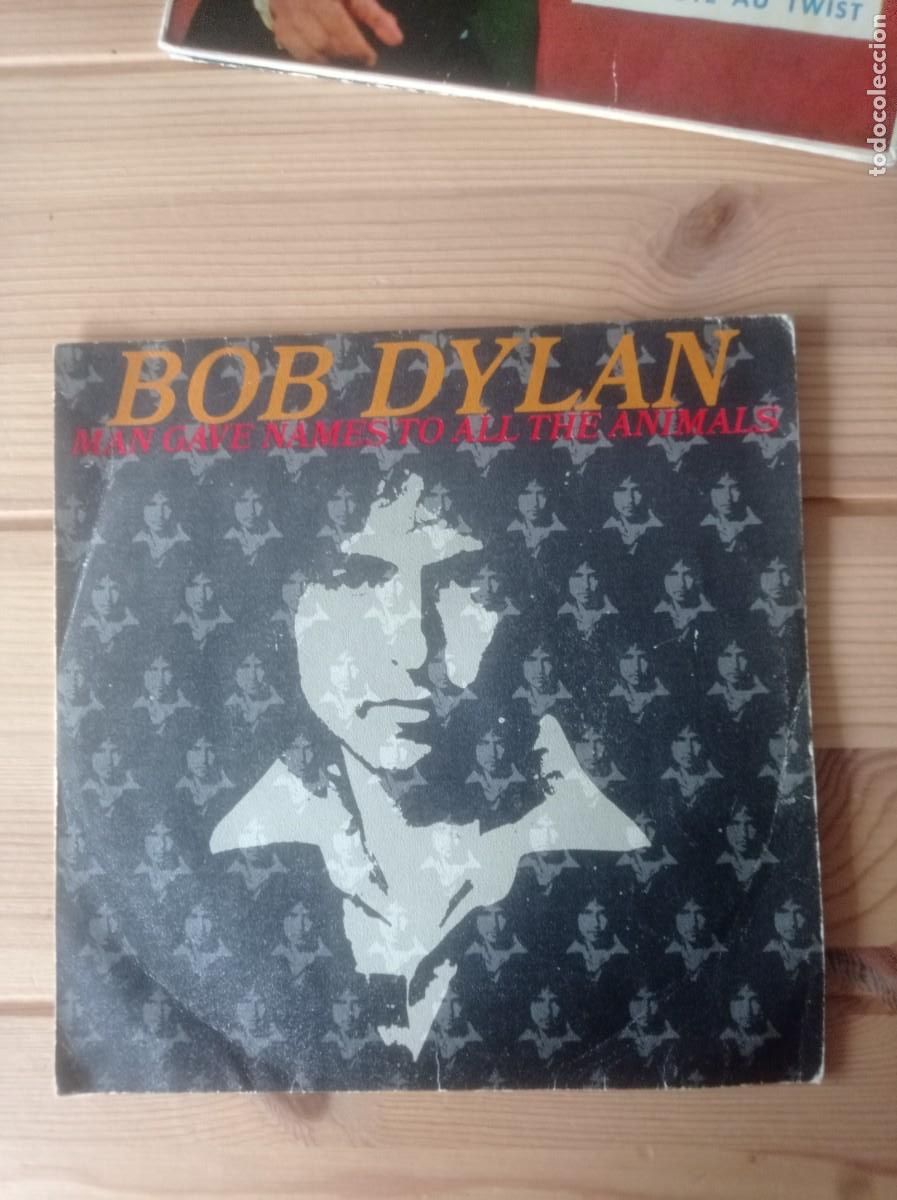 Discos de vinilo: Antiguo single de vinilo de Bob Dylan - Foto 1