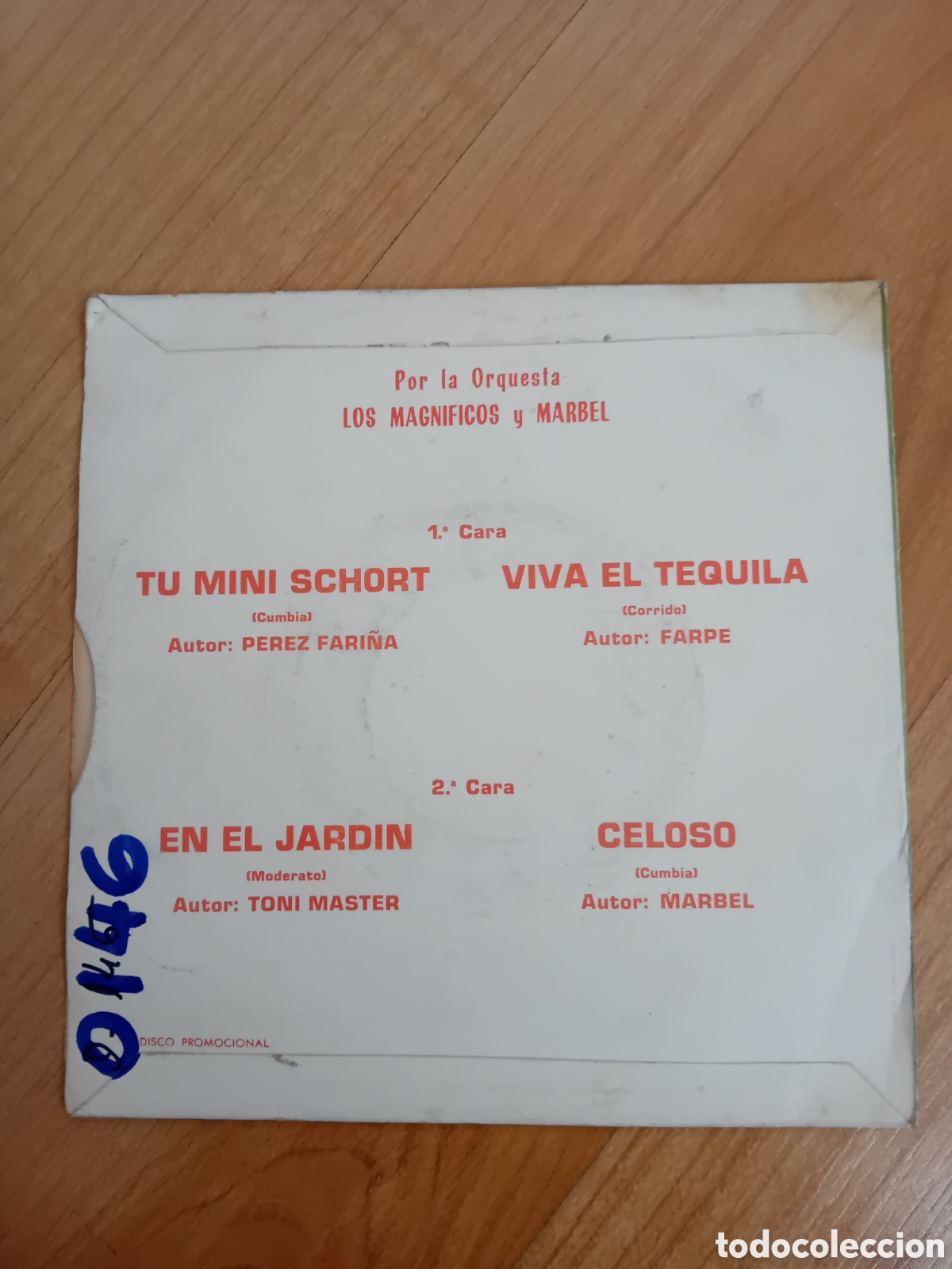 Discos de vinilo: RACHEL. TU MINI SHORT - Foto 2