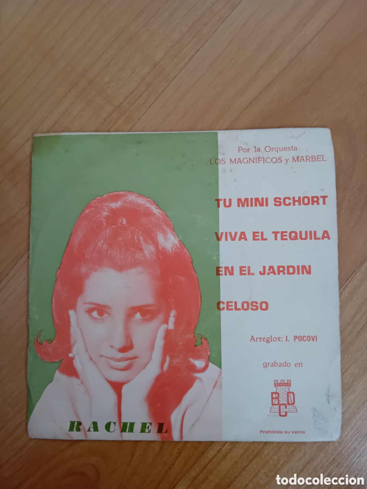 Discos de vinilo: RACHEL. TU MINI SHORT - Foto 1