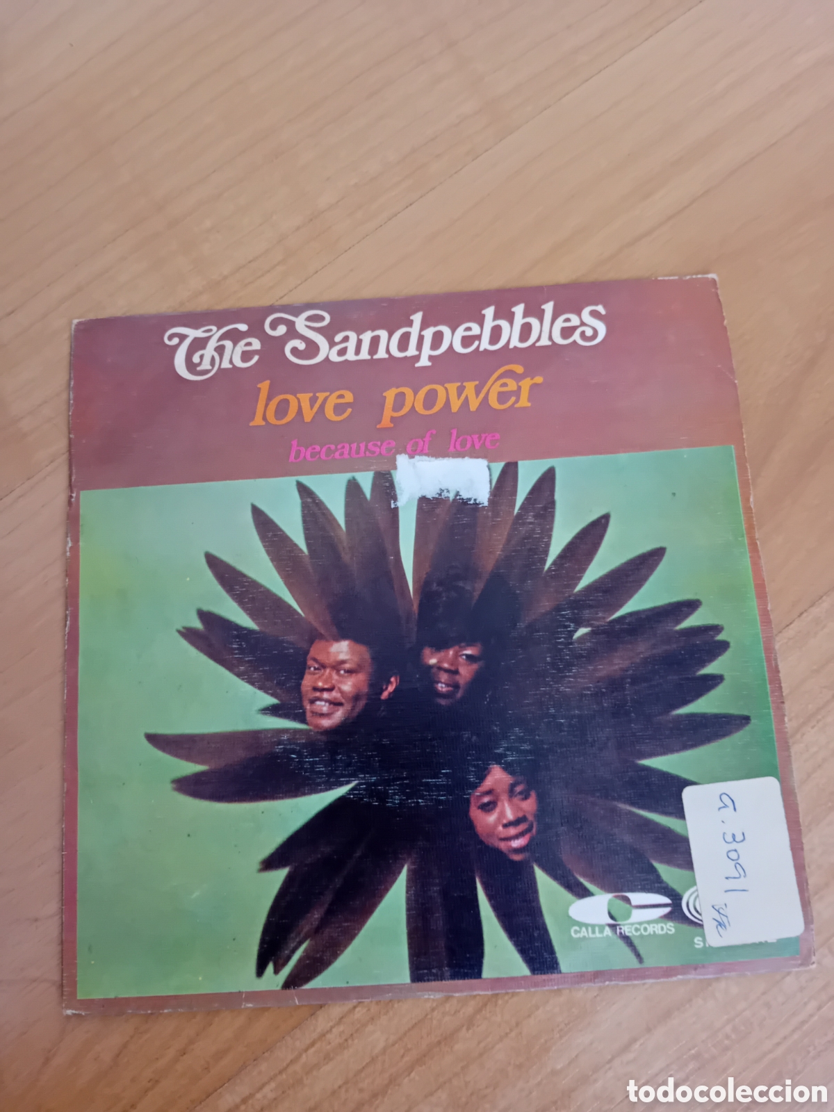 Discos de vinilo: THE SANDPEBBLES. LOVE POWER - Foto 1