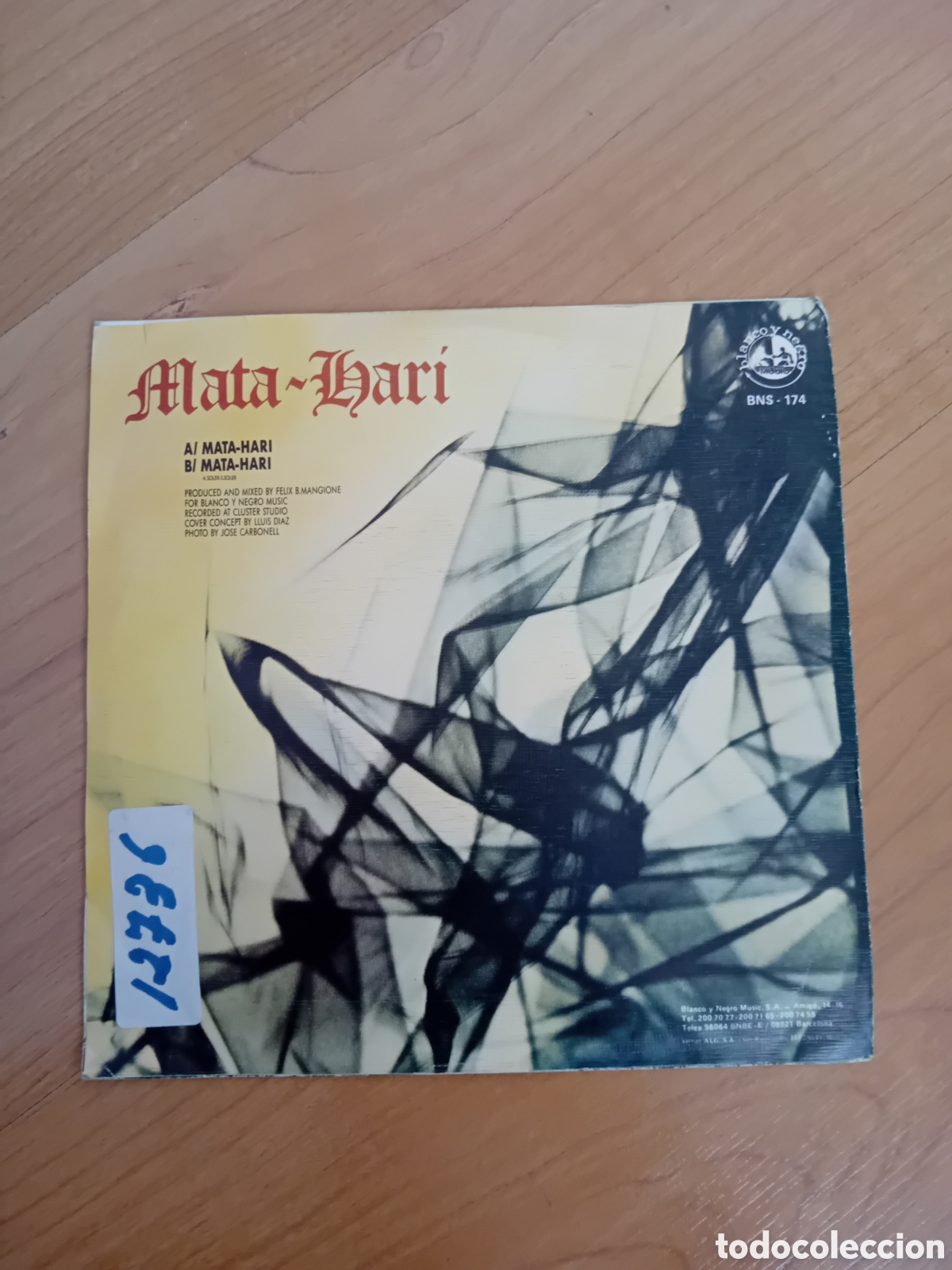 Discos de vinilo: MATA HARI. MATA HARI. - Foto 2