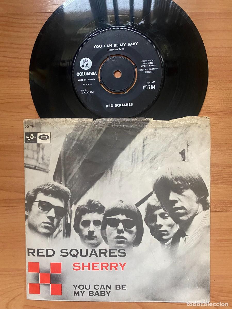 Discos de vinilo: RED SQUARES &rdquo;Sherry&rdquo; 1966 - Foto 1