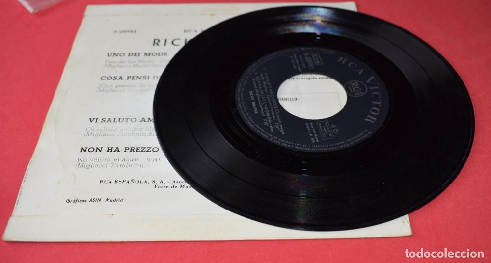 Discos de vinilo: Ricky Shayne &ndash; Uno Dei Mods + 3 - EP RCA 1966 - Foto 5