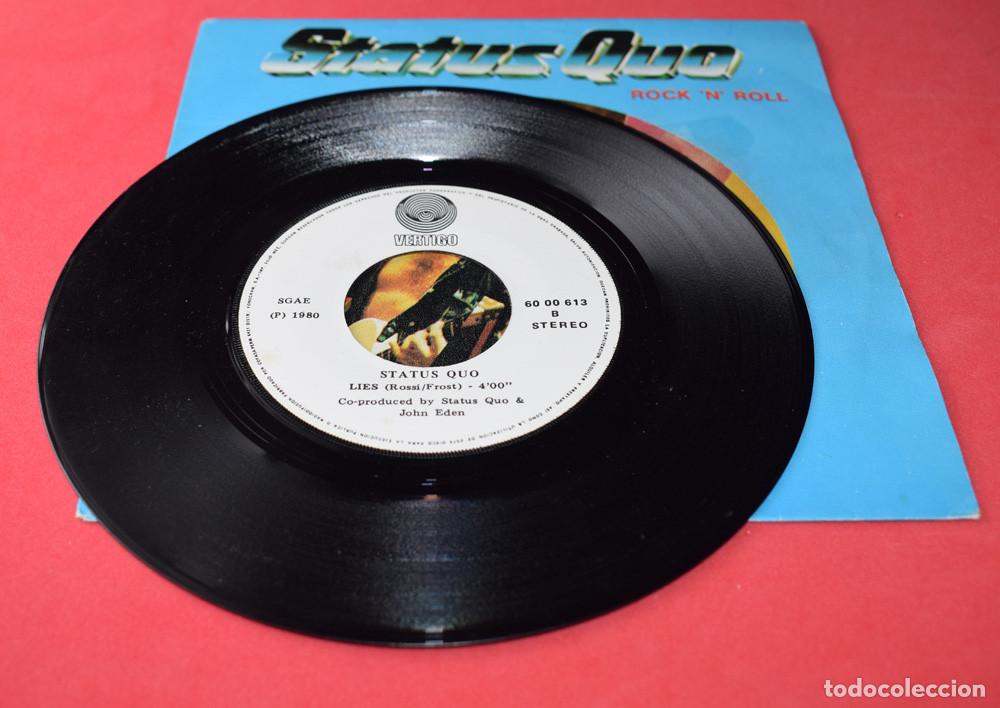 Discos de vinilo: STATUS QUO - ROCKNROLL - SINGLE 1980 - Foto 7