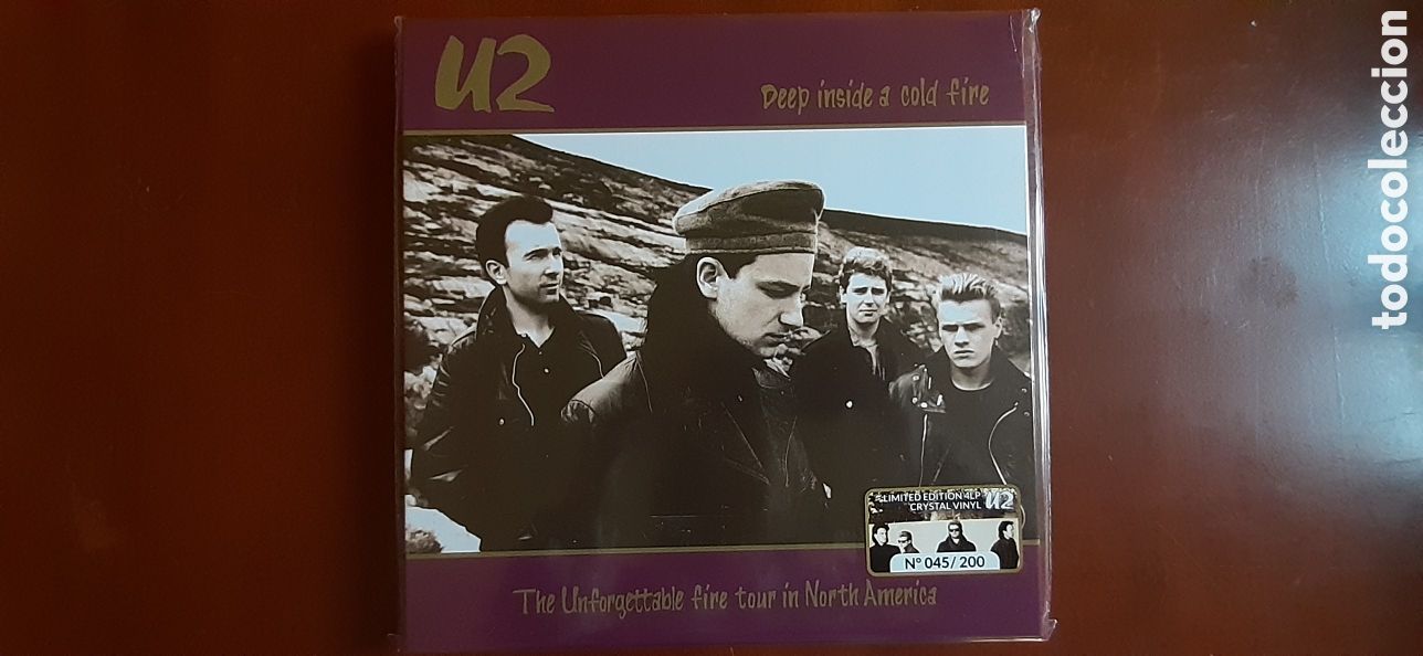 Discos de vinilo: U2 - Deep inside a Cold fire - BoX 4LP - Foto 2
