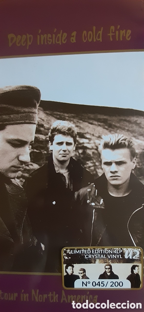 Discos de vinilo: U2 - Deep inside a Cold fire - BoX 4LP - Foto 1