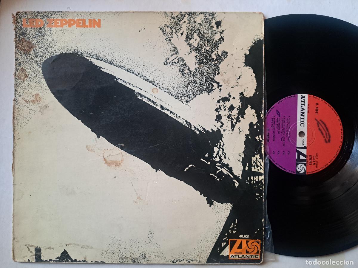 Discos de vinilo: LP Led Zeppelin -Led Zeppelin 1971 edici&oacute;n Francesa - Foto 1