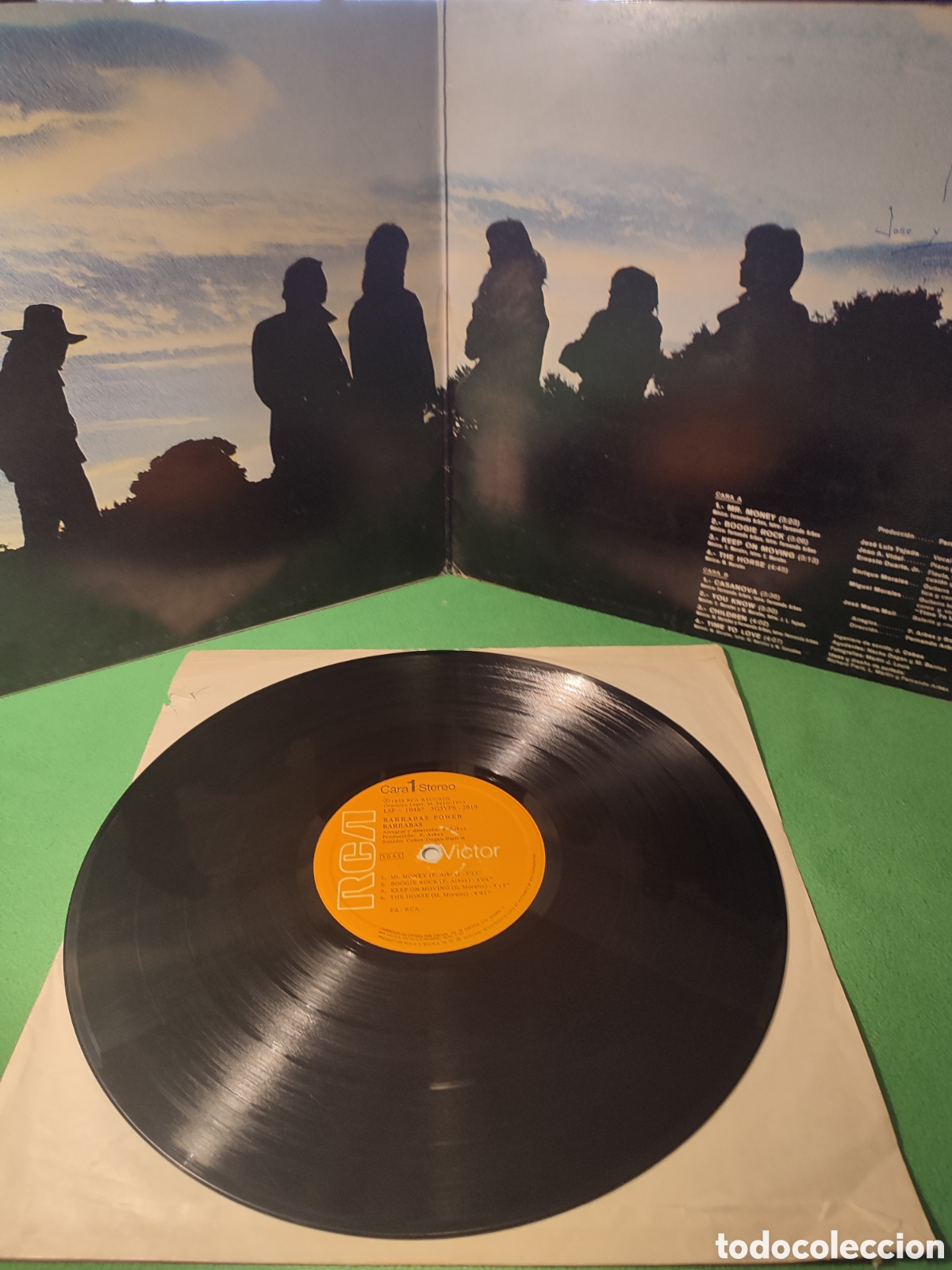 Discos de vinilo: Barrab&aacute;s - Power Edici&oacute;n original 1973 - Foto 2