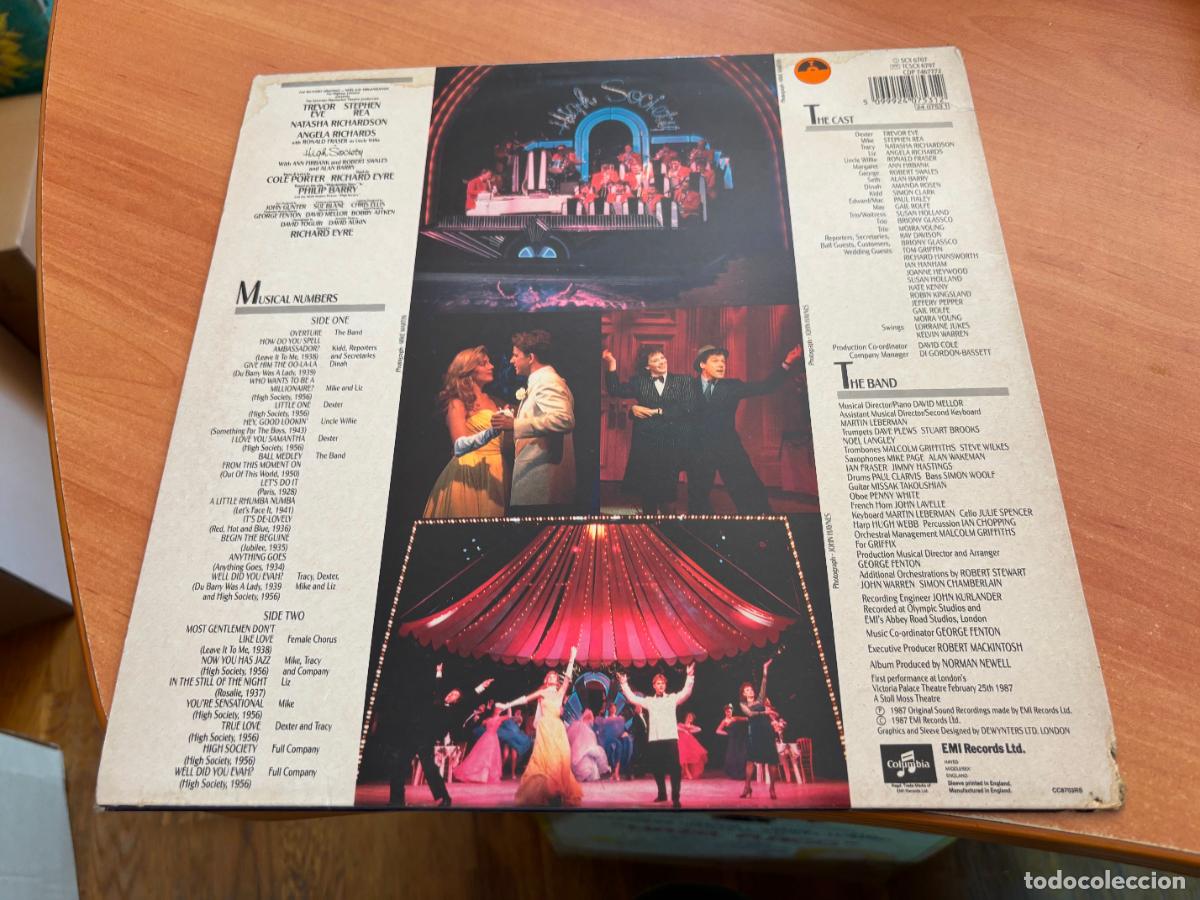 Discos de vinilo: HIGH SOCIETY (B.S.O) LP (B-53) - Foto 3