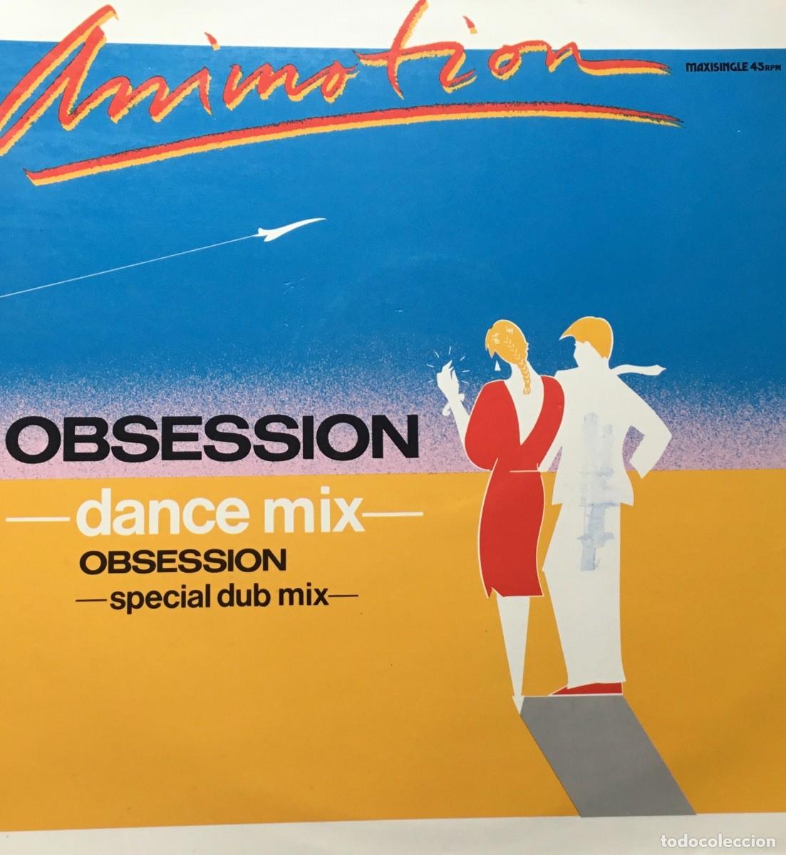 Discos de vinilo: ANIMOTION - OBSESSION - Foto 1