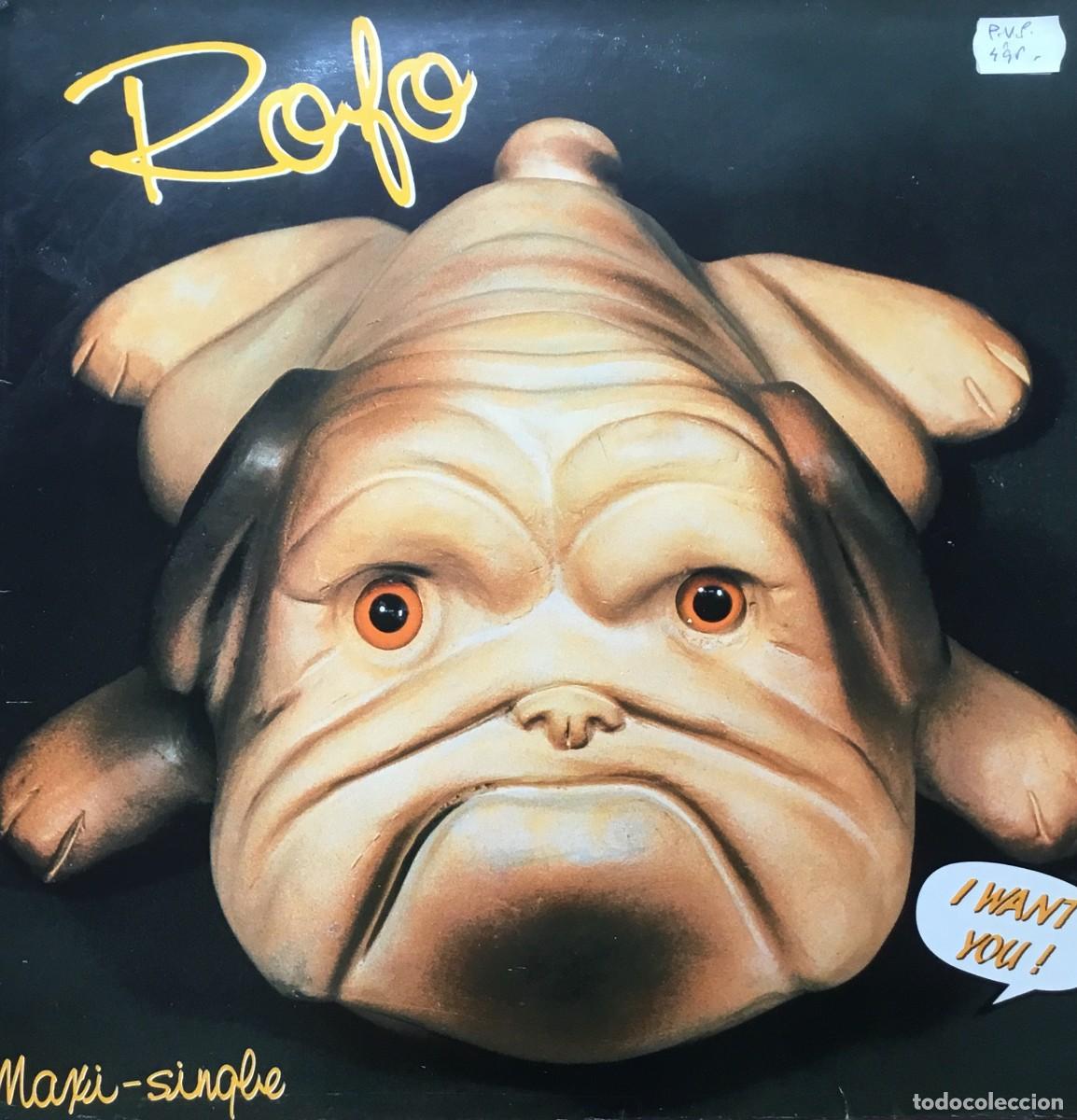 Discos de vinilo: ROFO - I WANT YOU! (MAXISINGLE) - Foto 1