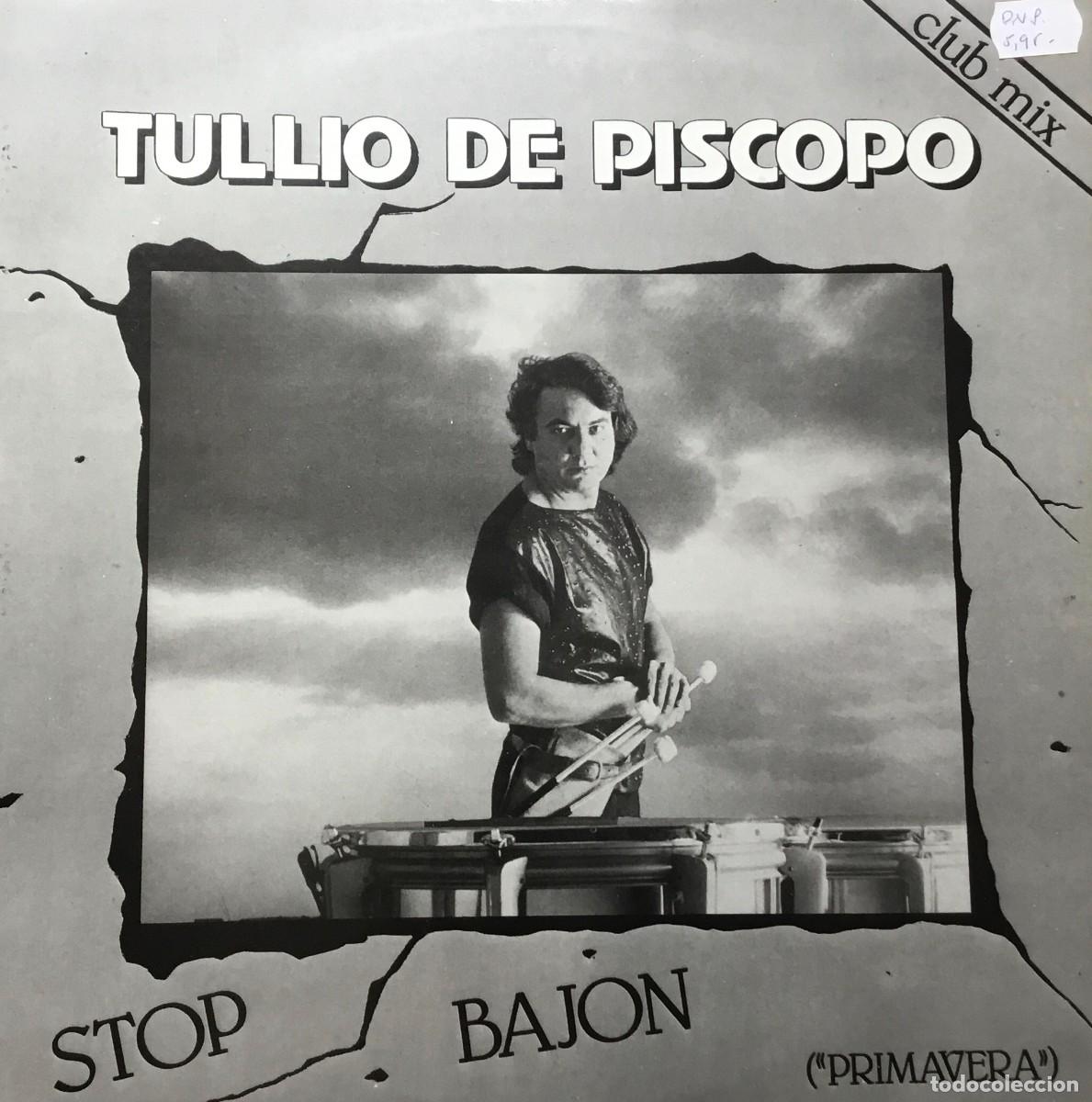 Discos de vinilo: TULLIO DE PISCOPO - STOP BAJON - Foto 1
