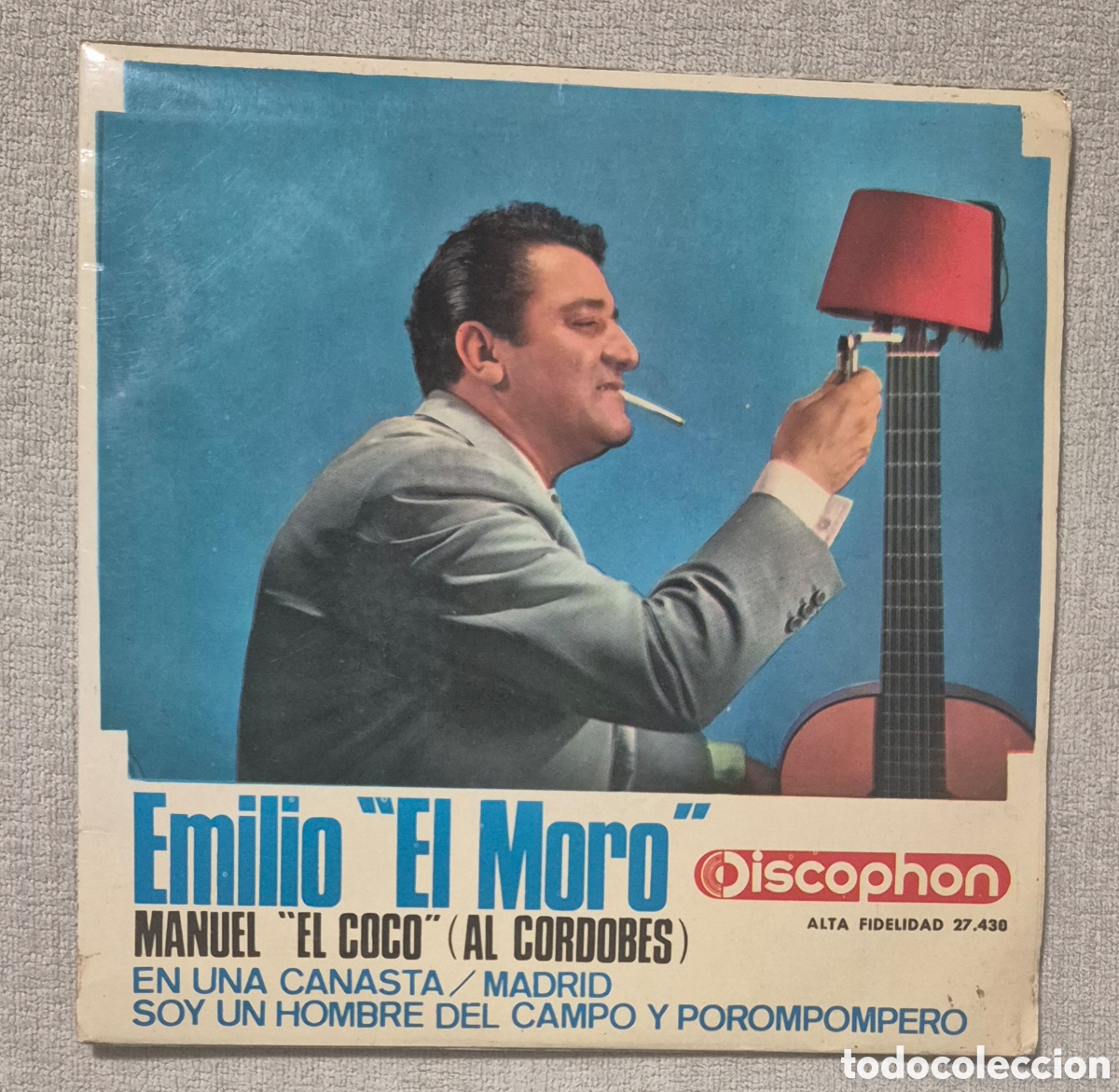 Discos de vinilo: EP - EMILIO &rdquo;EL MORO&rdquo; - MANUEL &rdquo;EL COCO&rdquo; (AL CORDOB&Eacute;S) - 1965 - Foto 1