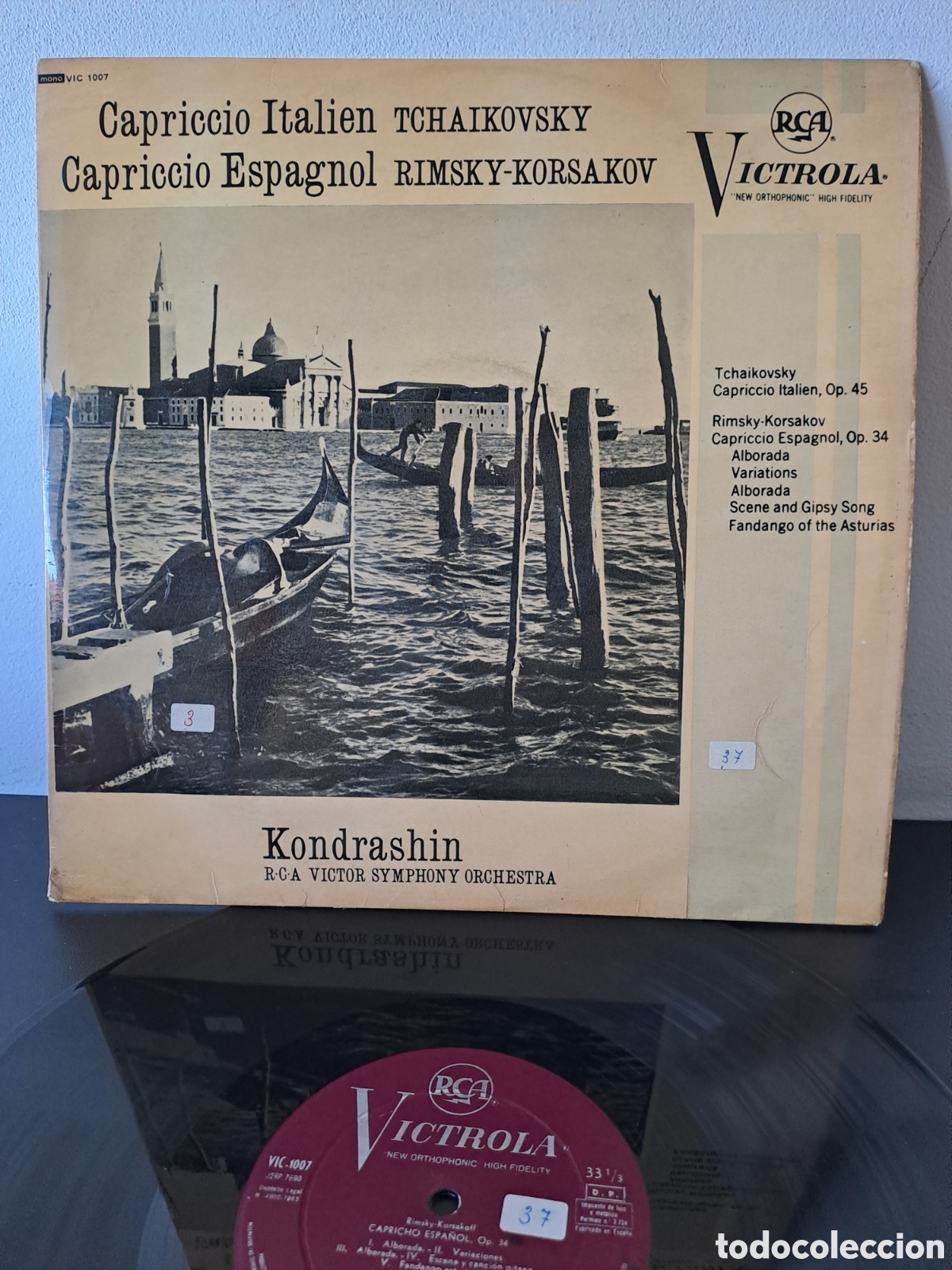 Vinyl-Schallplatten: P. I. Čajkovski* /&nbsp;N. Rimski-Korsakov* -&nbsp;RCA Victor Simfonijski Orkestar*,&nbsp;Kiril Kondra&scaron;in*,&nbsp;B.3
