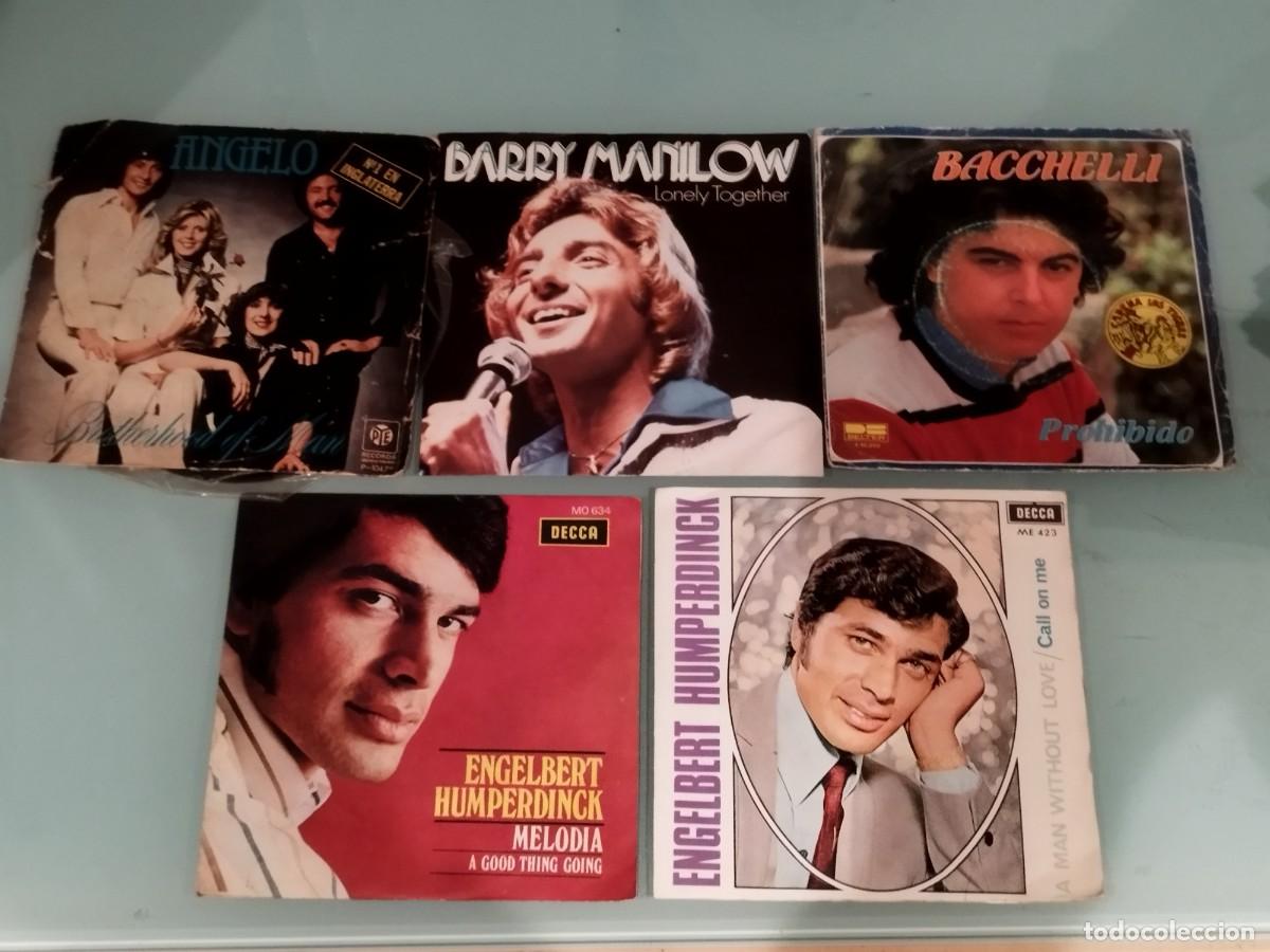 Discos de vinilo: Lote 5 vinilos single de 7&rdquo;. - Foto 1