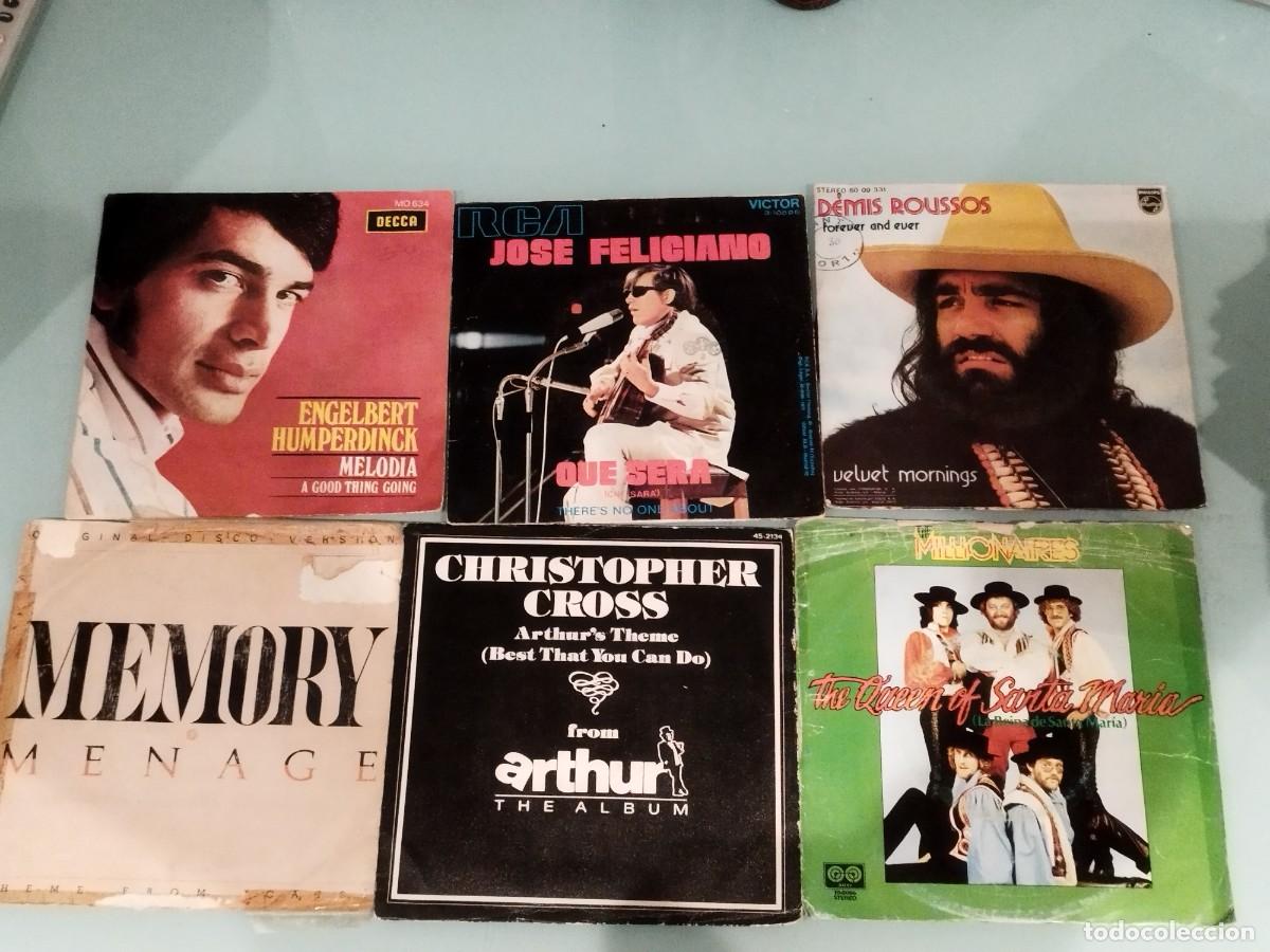Discos de vinilo: Lote 6 vinilos single de 7&rdquo;. - Foto 1