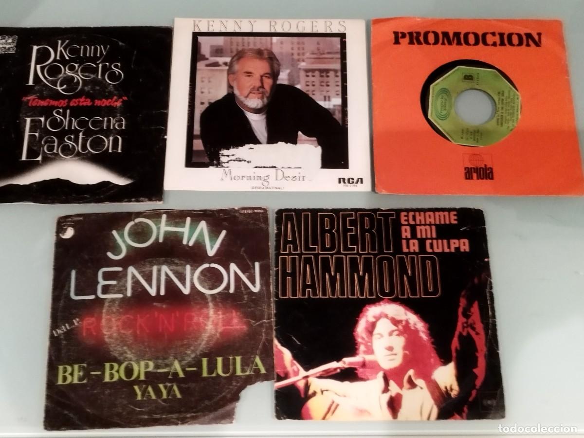 Discos de vinilo: Lote 5 vinilos single de 7&rdquo;. - Foto 1
