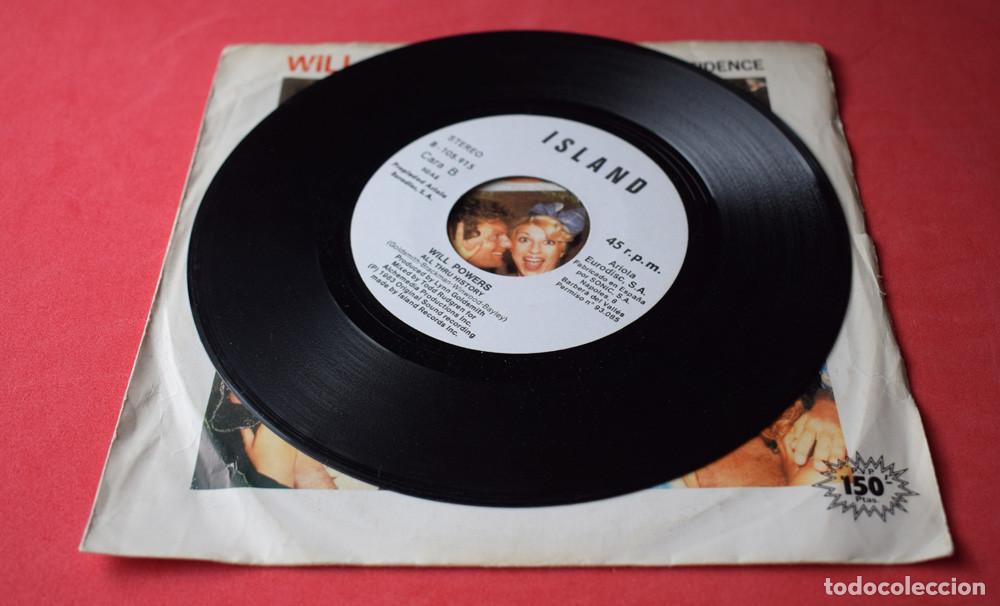 Discos de vinilo: WILL POWERS - KISSING WITH CONFIDENCE - SINGLE PROMO - Foto 4