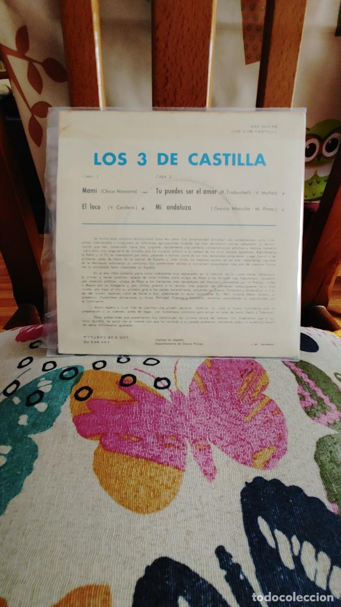 Discos de vinilo: LOS 3 DE CASTILLA-EP MAMI +3 - Foto 2
