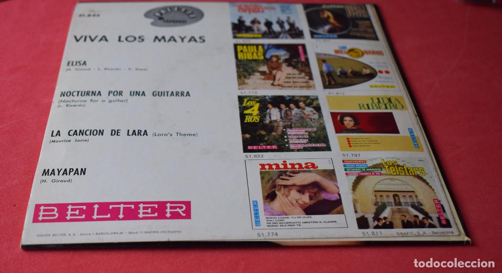 Discos de vinilo: Los Mayas &ndash; Viva Los Mayas - EP 1967 - Foto 3
