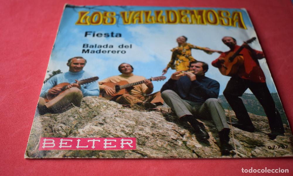 Discos de vinilo: LOS VALLDEMOSA - FIESTA - SINGLE 1970 - Foto 1