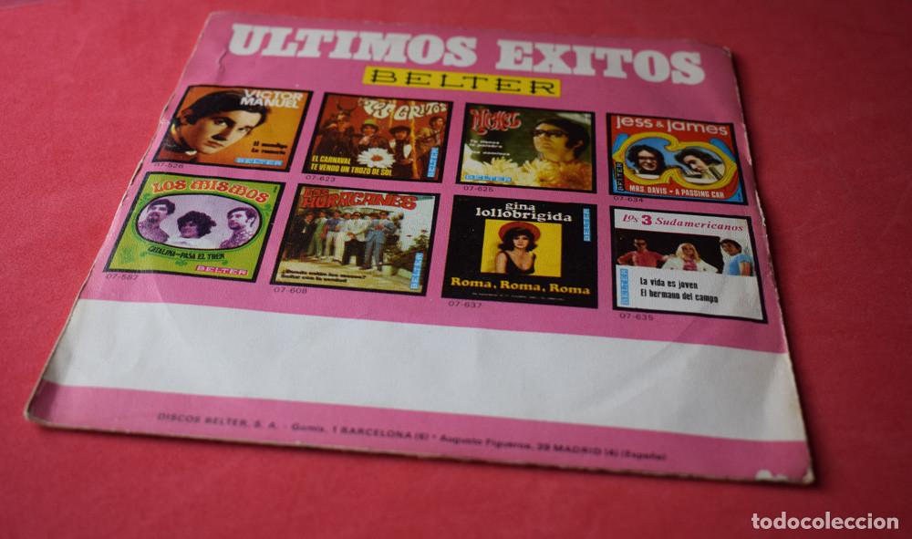 Discos de vinilo: LOS VALLDEMOSA - FIESTA - SINGLE 1970 - Foto 3