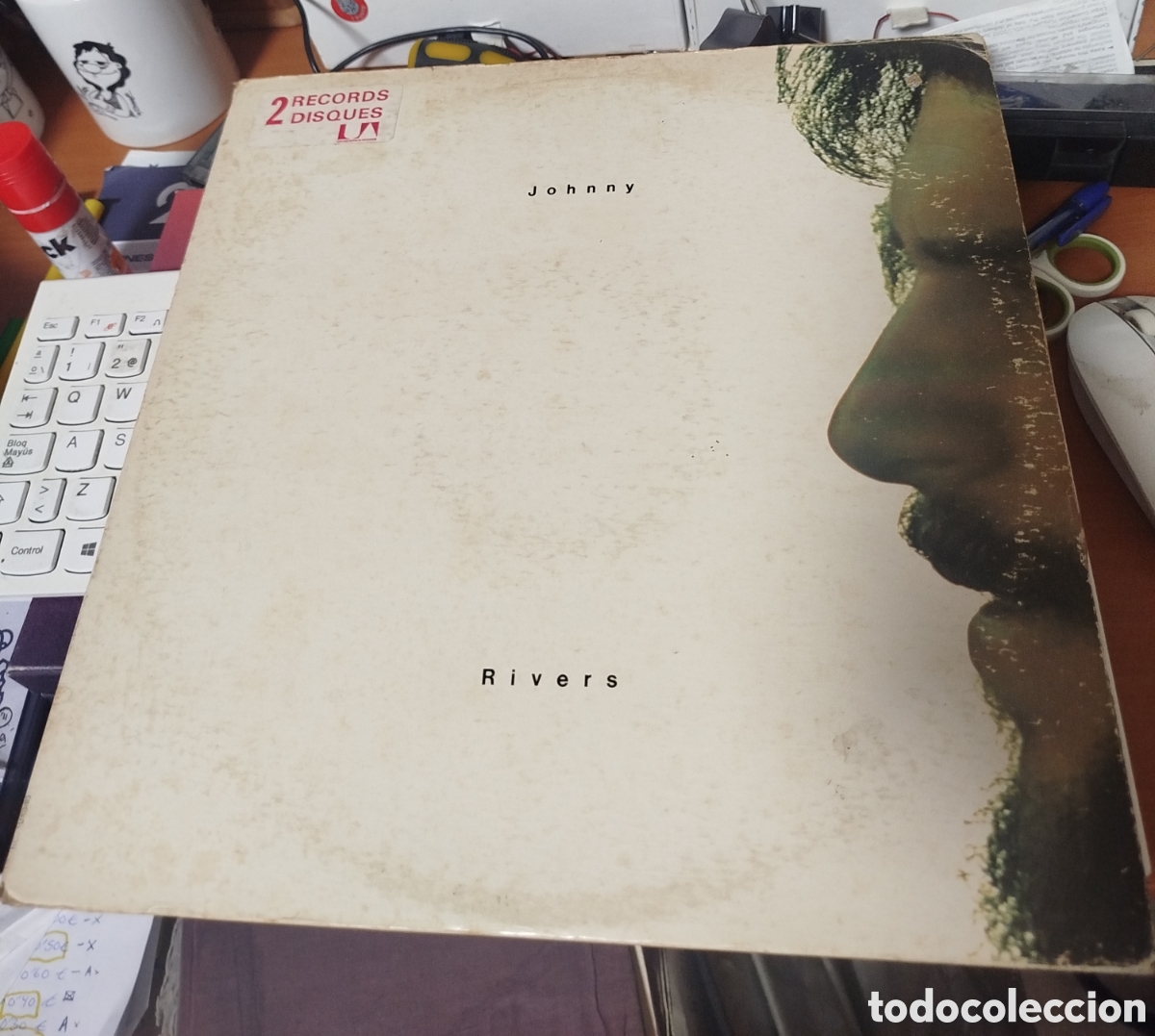 Discos de vinilo: Johnny Rivers&nbsp;&ndash;Superpak . Doble LP - Foto 1