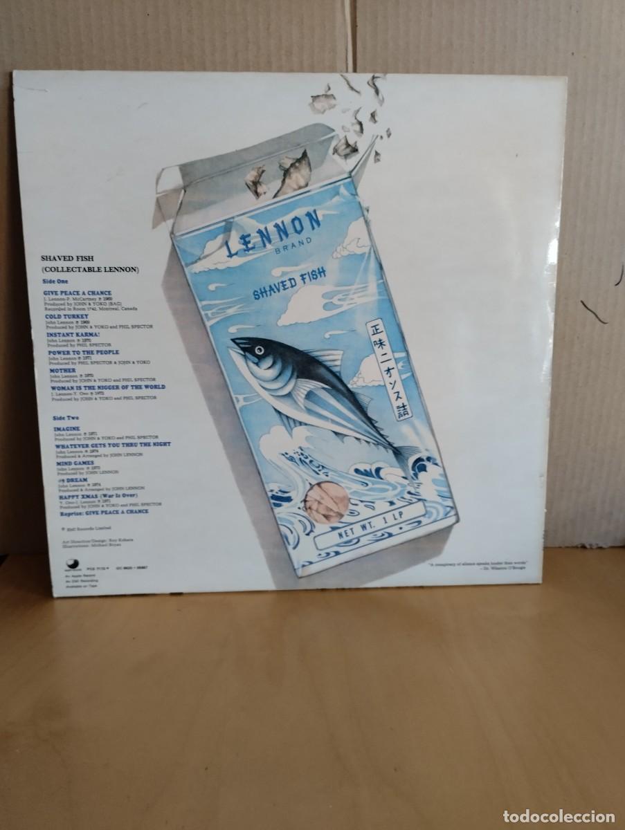 Discos de vinilo: JOHN LENNON ---- SHAVED FISH - Foto 2