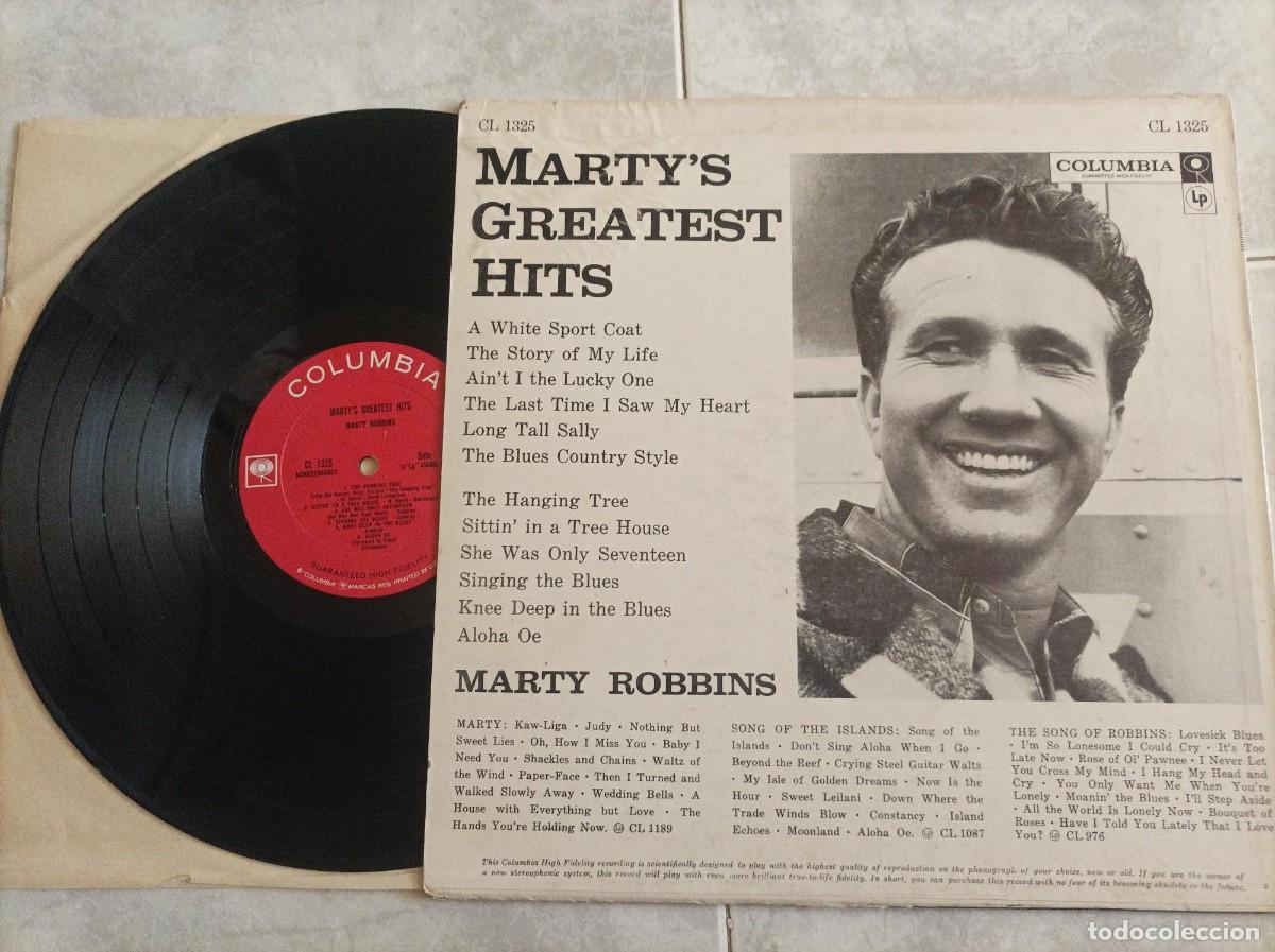 Discos de vinilo: Marty Robbins lp original USA - Foto 2