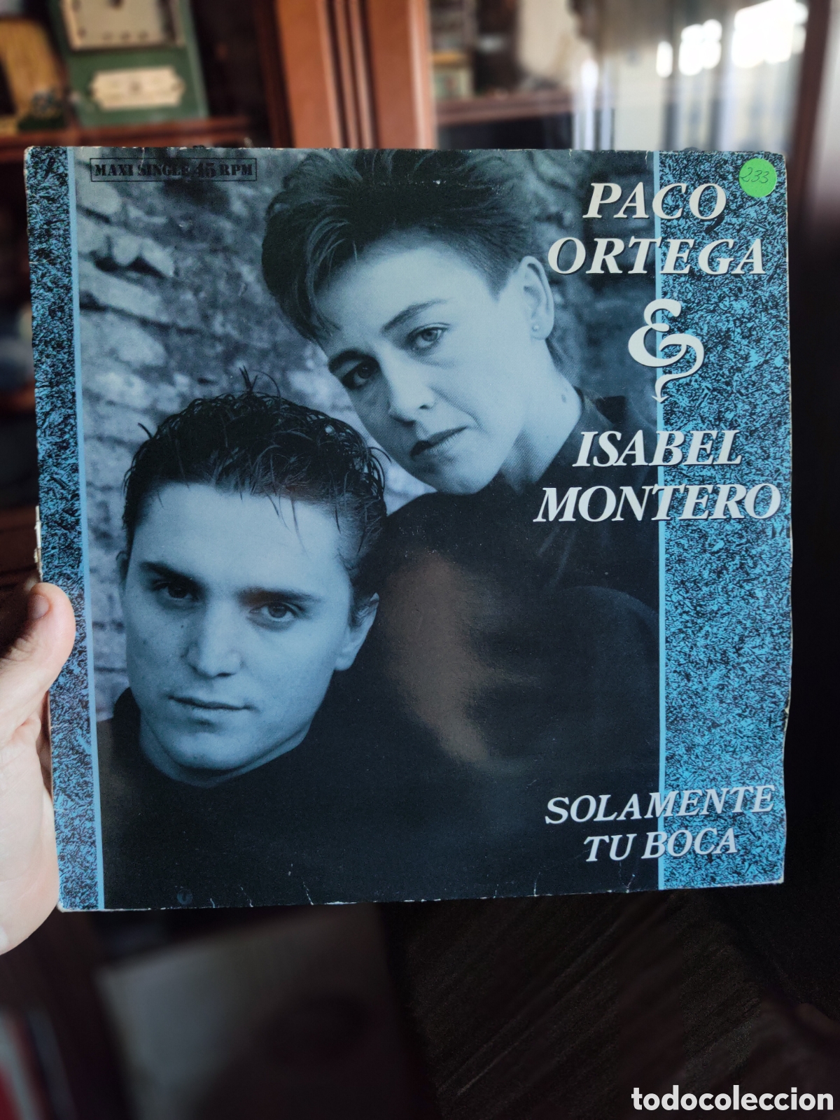 Discos de vinilo: PACO ORTEGA E ISABEL MONTERO SOLAMENTE TU BOCA - Foto 1