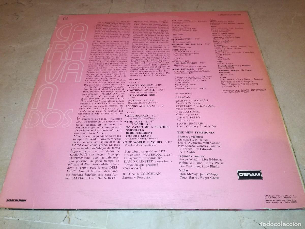 Discos de vinilo: CARAVAN DOS-DOBLE LP-EDICI&Oacute;N ESPA&Ntilde;OLA - Foto 2