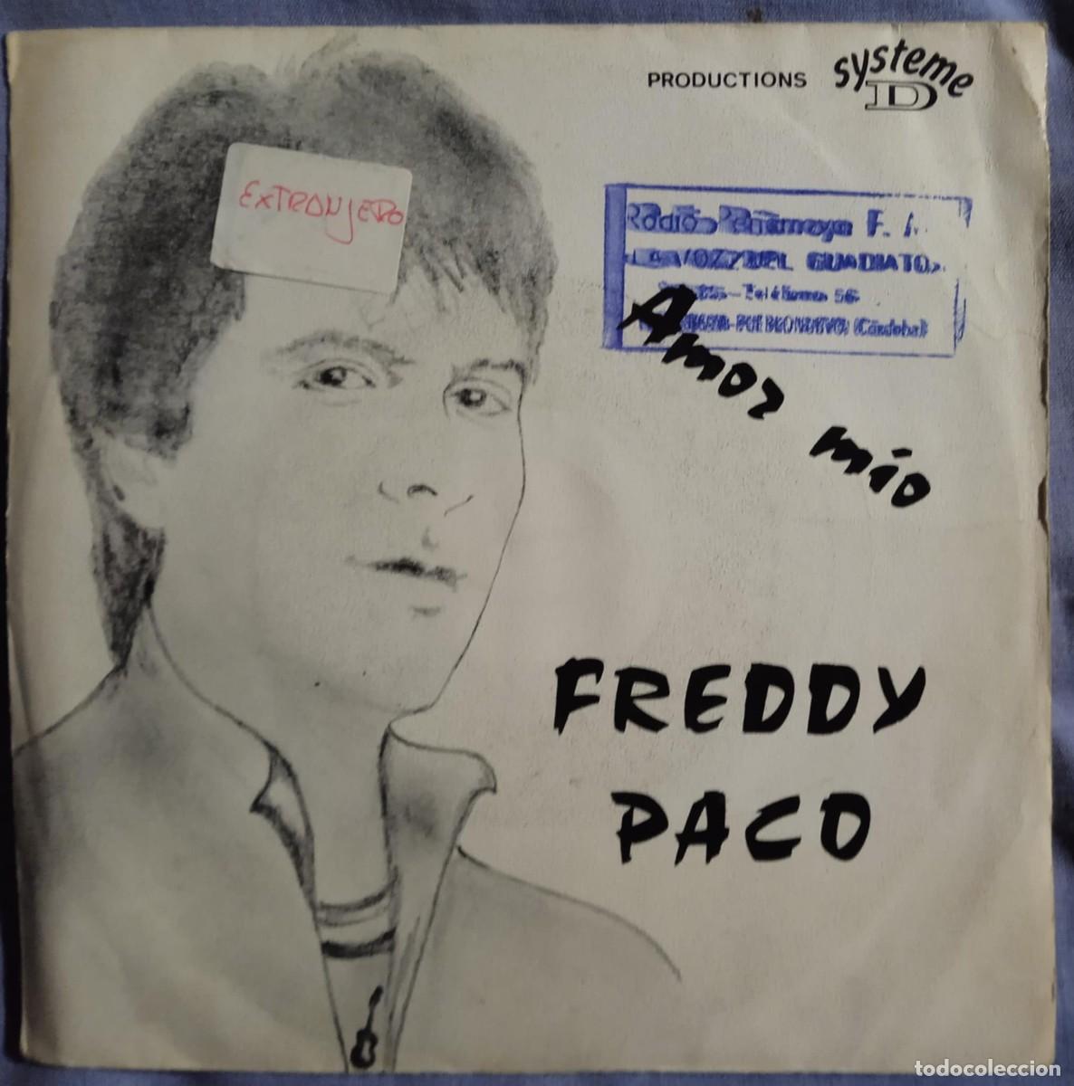 Discos de vinilo: FREDDY PACO - AMOR MIO - Foto 1