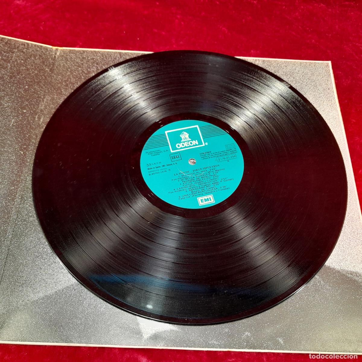 Discos de vinilo: D-681. LP DISCO DE VINILO. LA VOZ DE JORGE SEPULVEDA. EMI-ODEON - Foto 2