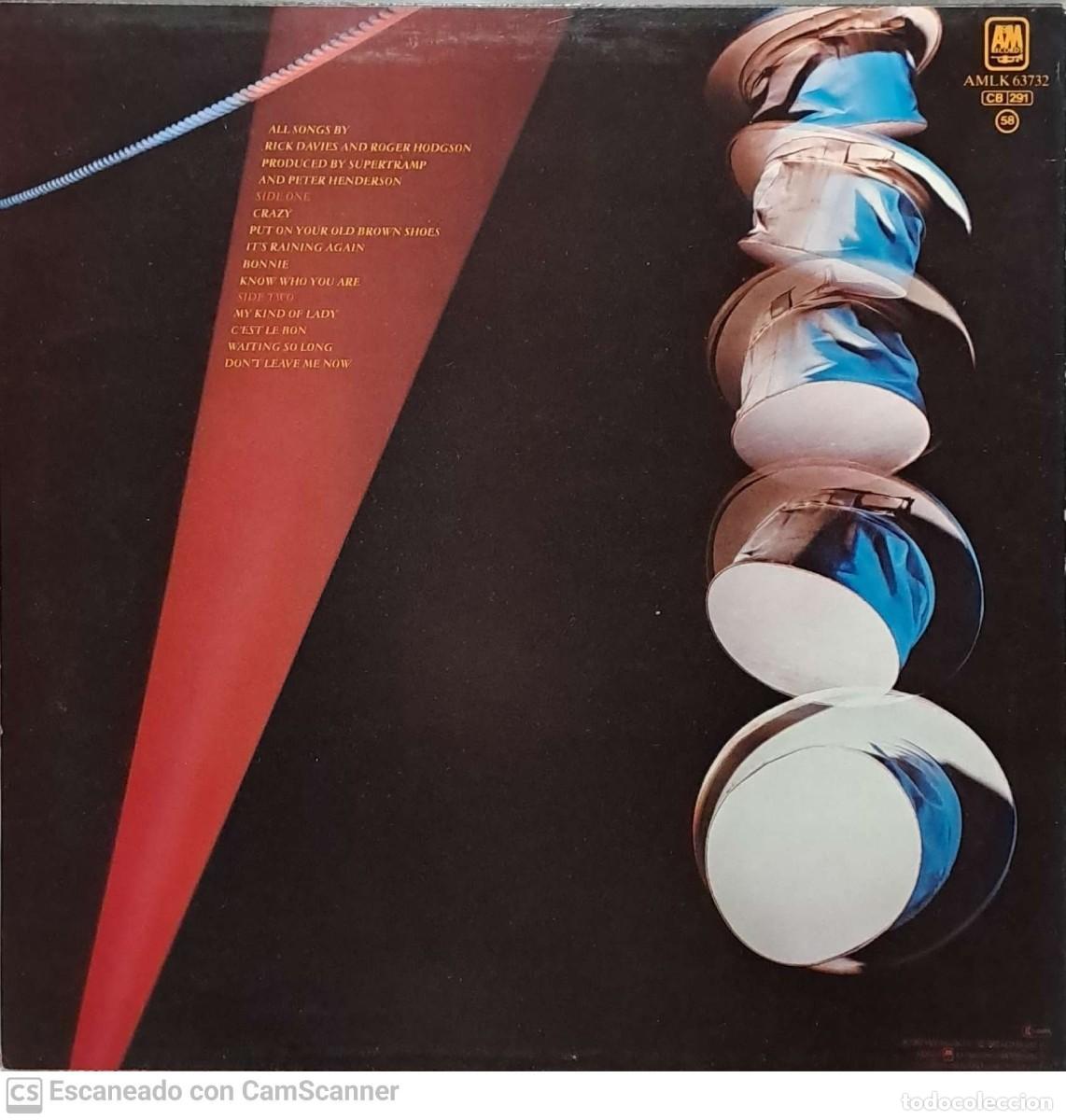 Discos de vinilo: Supertramp &lrm;&ndash; &rdquo;...Famous Last Words...&rdquo; - Foto 2