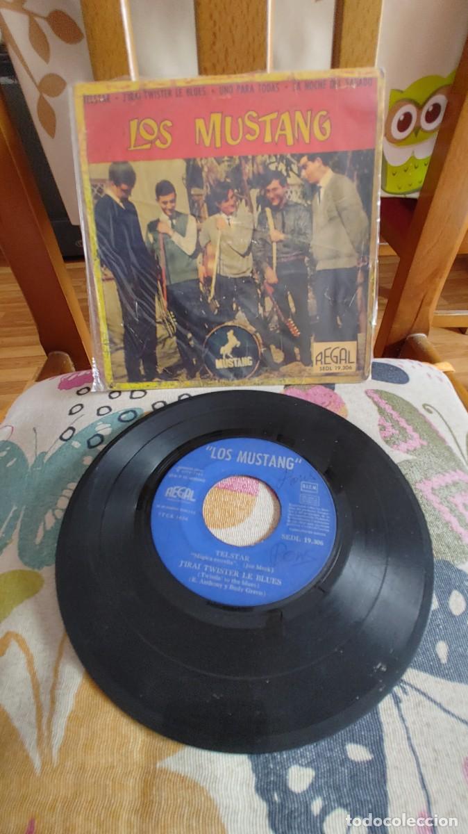Discos de vinilo: LOS MUSTANG-EP TELSTAR +3-PORT. REGULAR - Foto 1