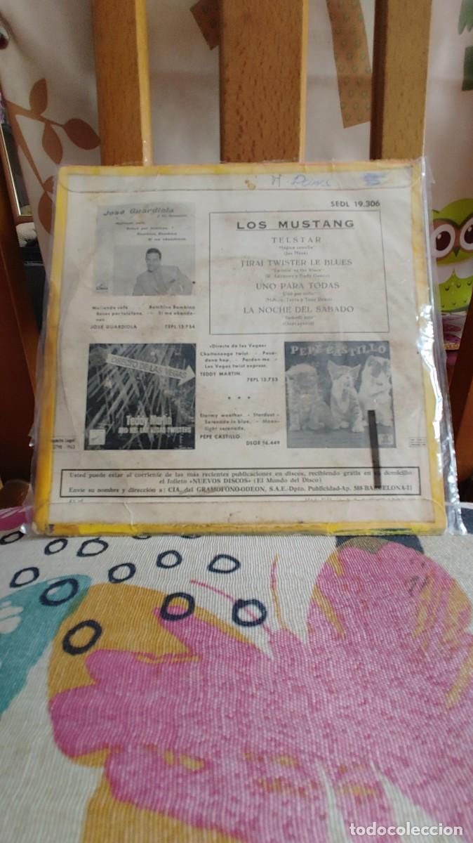 Discos de vinilo: LOS MUSTANG-EP TELSTAR +3-PORT. REGULAR - Foto 2
