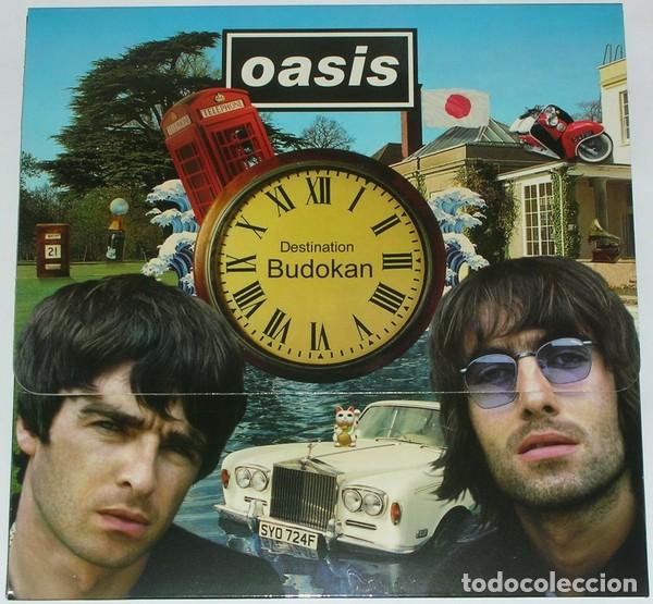 Dischi in vinile: Oasis (2) &ndash; Destination Budokan lp green and blue vinyls