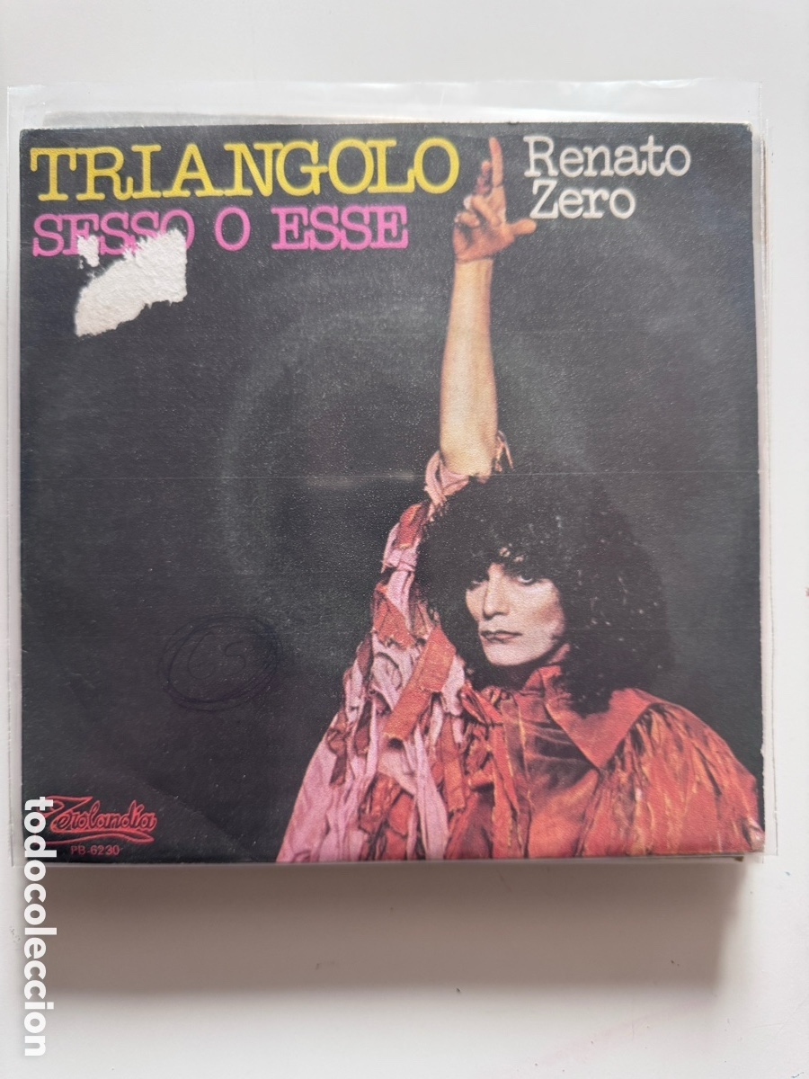 Discos de vinilo: Renato Zero &lrm;&ndash; Triangolo - Foto 1