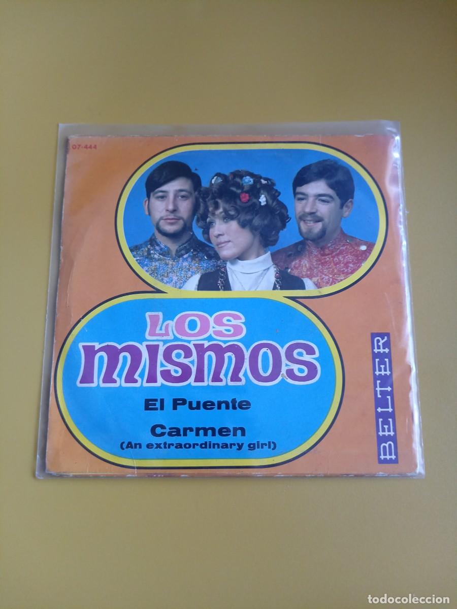 Discos de vinilo: Los Mismos - El puente / Carmen 1968 - Foto 2