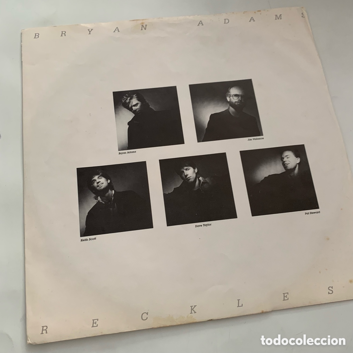 Discos de vinilo: lp Bryan Adams &lrm;&ndash; Reckless edicion espa&ntilde;ola de 1984 - Foto 3