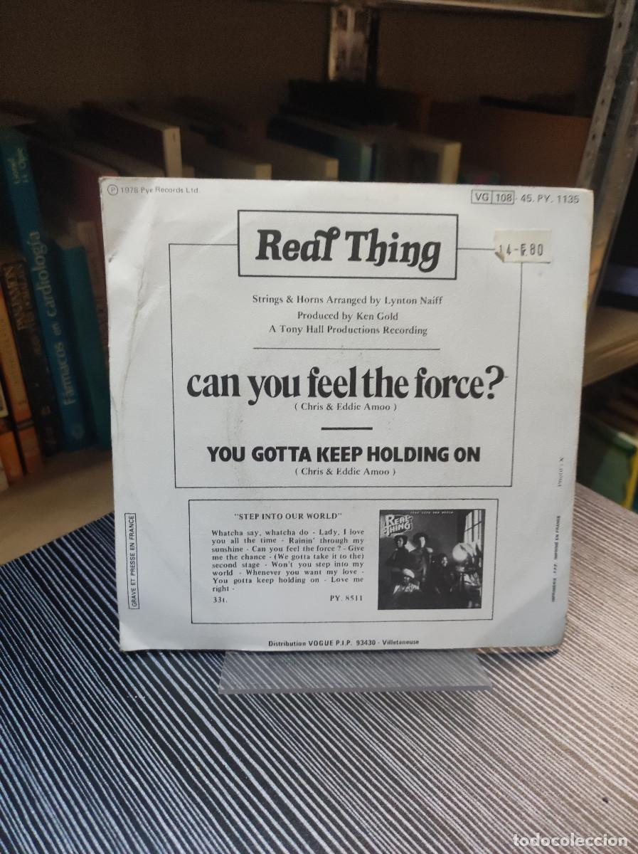 Discos de vinilo: The Real Thing &ndash; Can You Feel The Force? - Foto 2