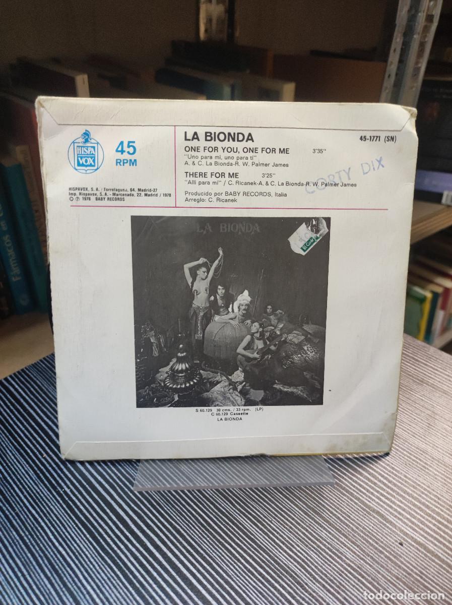 Discos de vinilo: La Bionda &ndash; One For You, One For Me - Foto 2