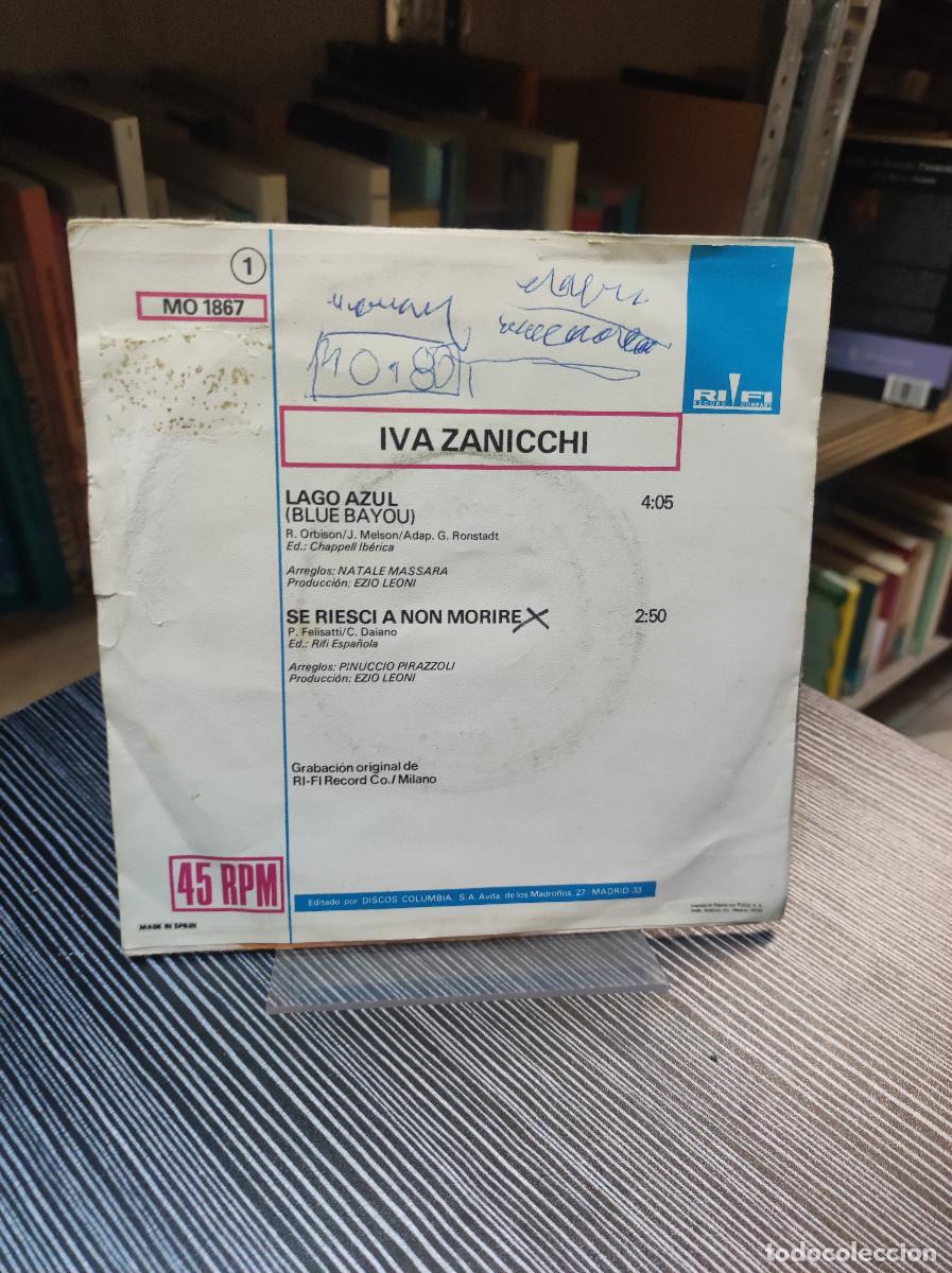 Discos de vinilo: Iva Zanicchi &ndash; Lago Azul - Foto 2