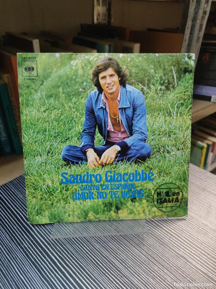 Discos de vinilo: Sandro Giacobbe &ndash; Amor No Te Vayas - Foto 1
