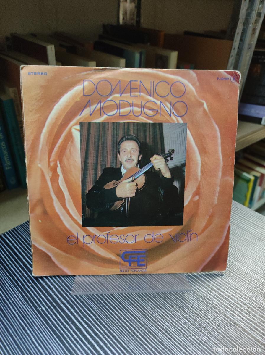 Discos de vinilo: Domenico Modugno &ndash; El Profesor De Viol&iacute;n - Foto 1