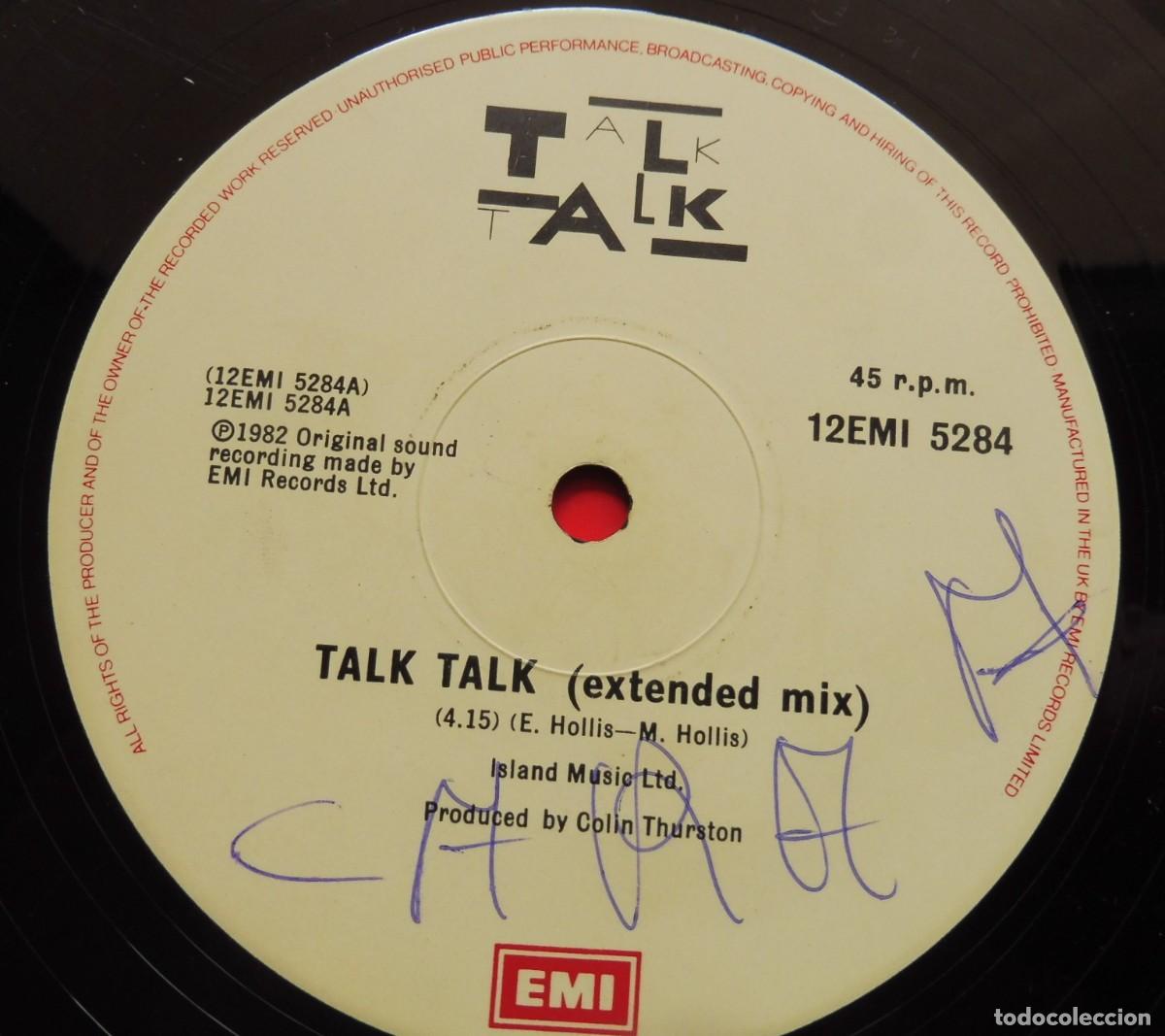 Discos de vinilo: LP - Talk Talk &ndash; Talk Talk - EMI 5284 - A&Ntilde;O 1982 - Foto 8