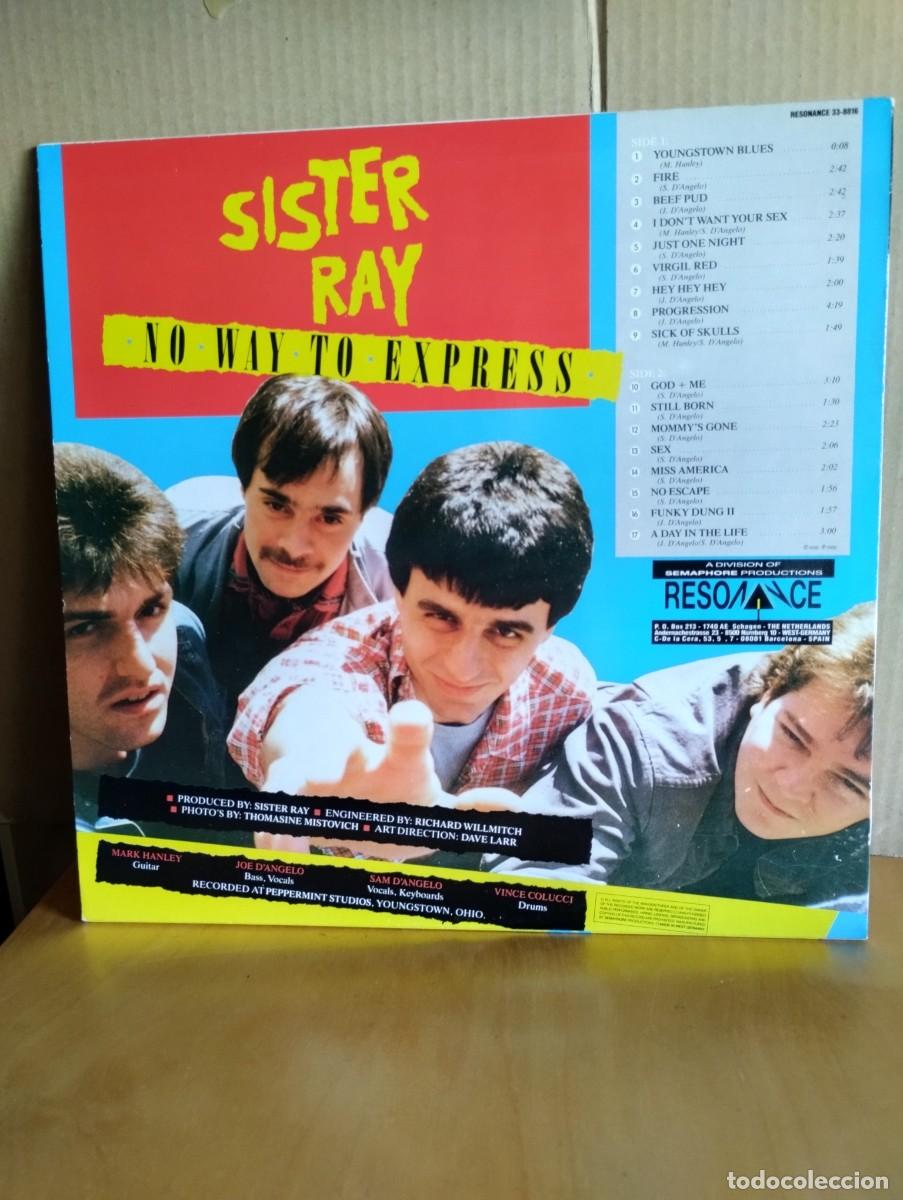 Discos de vinilo: SISTER RAY ----- NO WAY TO EXPRESS - Foto 2