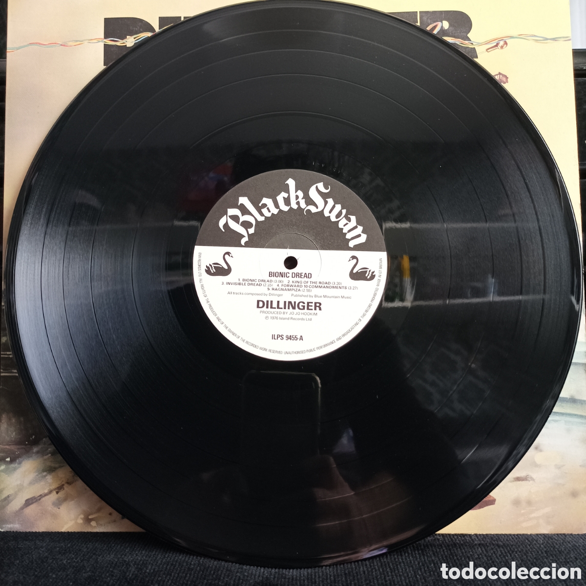 Discos de vinilo: Dillinger - Bionic Dread 1976 UK - Foto 3