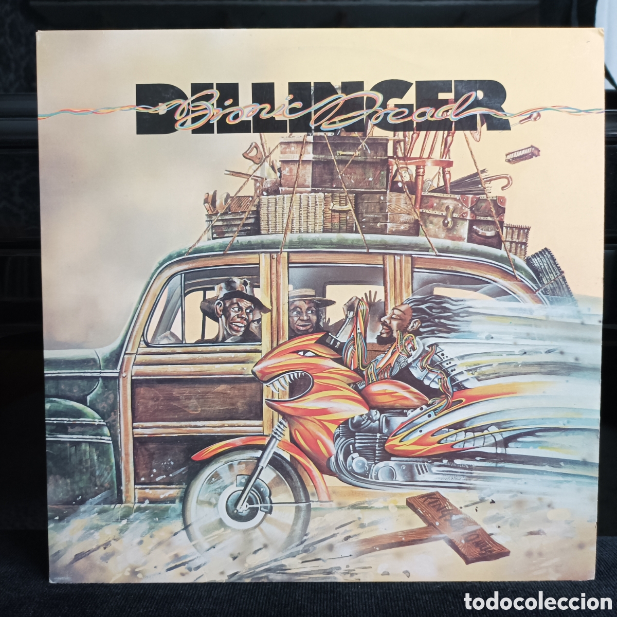 Discos de vinilo: Dillinger - Bionic Dread 1976 UK - Foto 1