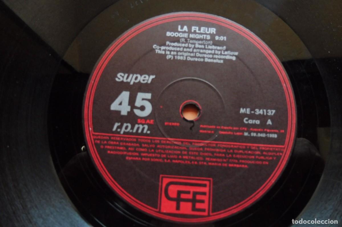 Discos de vinilo: SUPER 45 - LA FLEUR - BOOGIE NIGHTS - ME-34137 - Foto 3